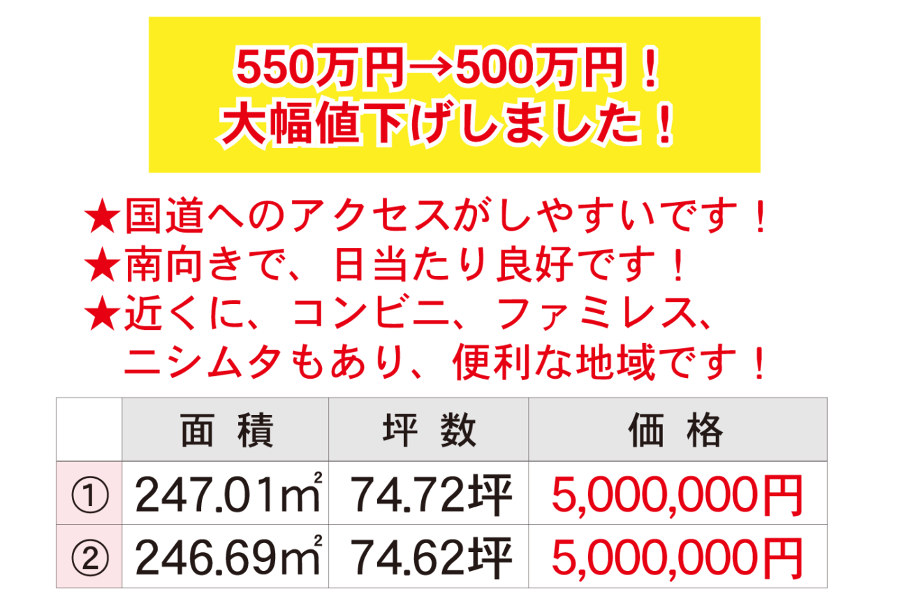 姶良市の最新分譲地情報を掲載しました！