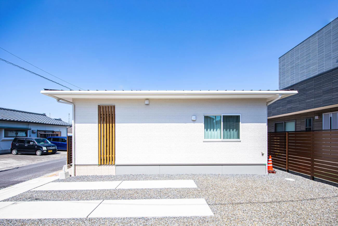 ジャパンディなでしこモデル（霧島市）平屋　室内干し可能なゆったり脱衣室