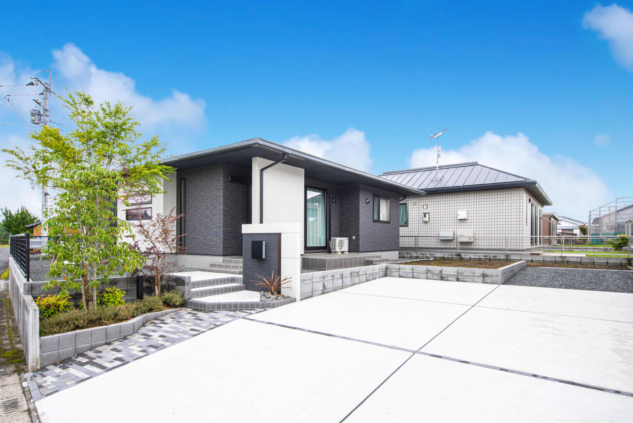 乙房タイル建売モデル（都城市乙房町）#外壁タイル貼り#インナーテラス#タイルデッキ