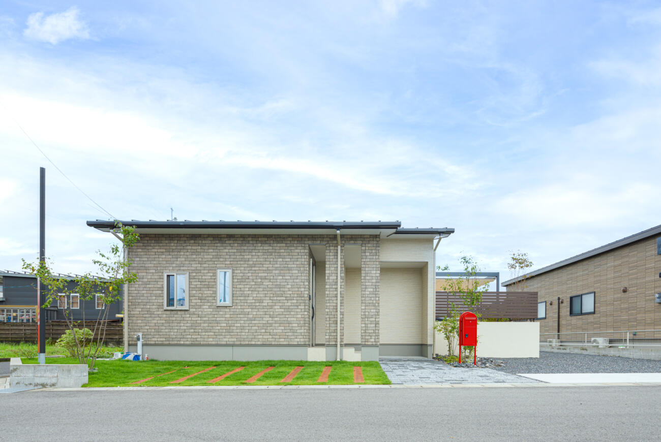 BOHOインテリアでコーディネートしたほぼ平屋