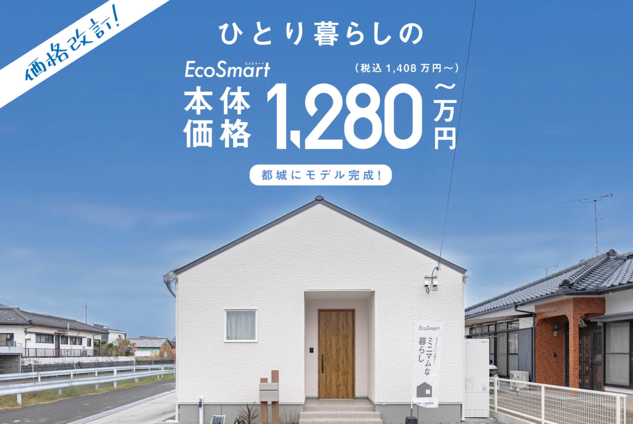 【価格改訂！】Eco Smart エコスマート　発売中！