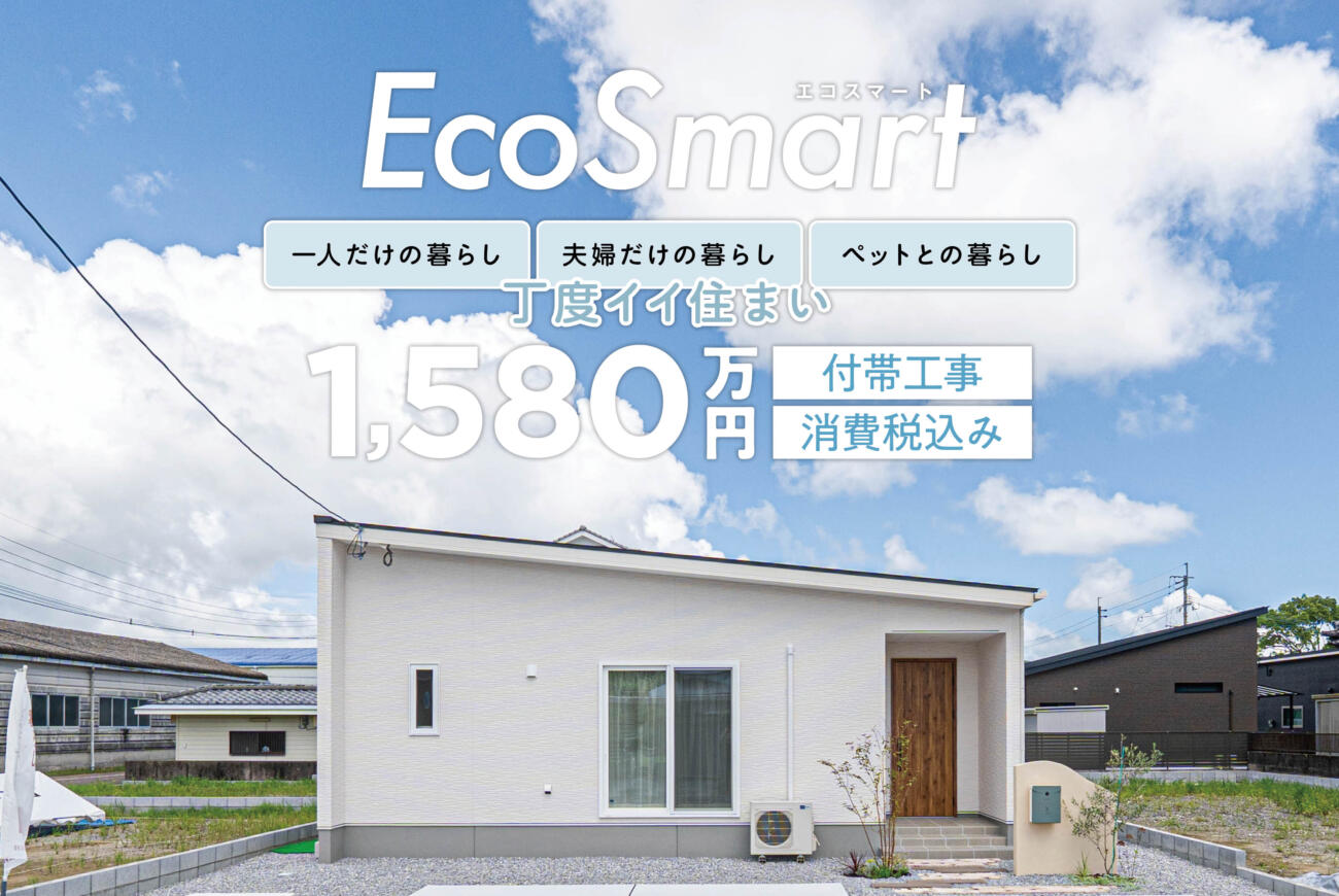 【価格改訂！】Eco Smart エコスマート　発売中！