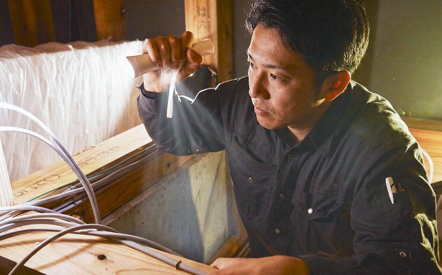 ご自宅での定期点検実施