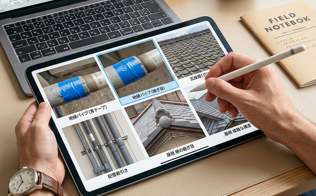 写真付き「定期点検報告書」の作成