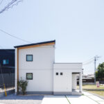 宮崎県宮崎市のスタイリッシュな1階完結型住宅の外観