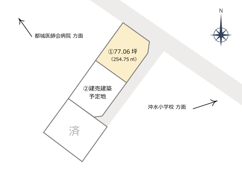 ◇ 小学校徒歩5分 ◇77.06坪太郎坊町『太郎坊ファームB』
