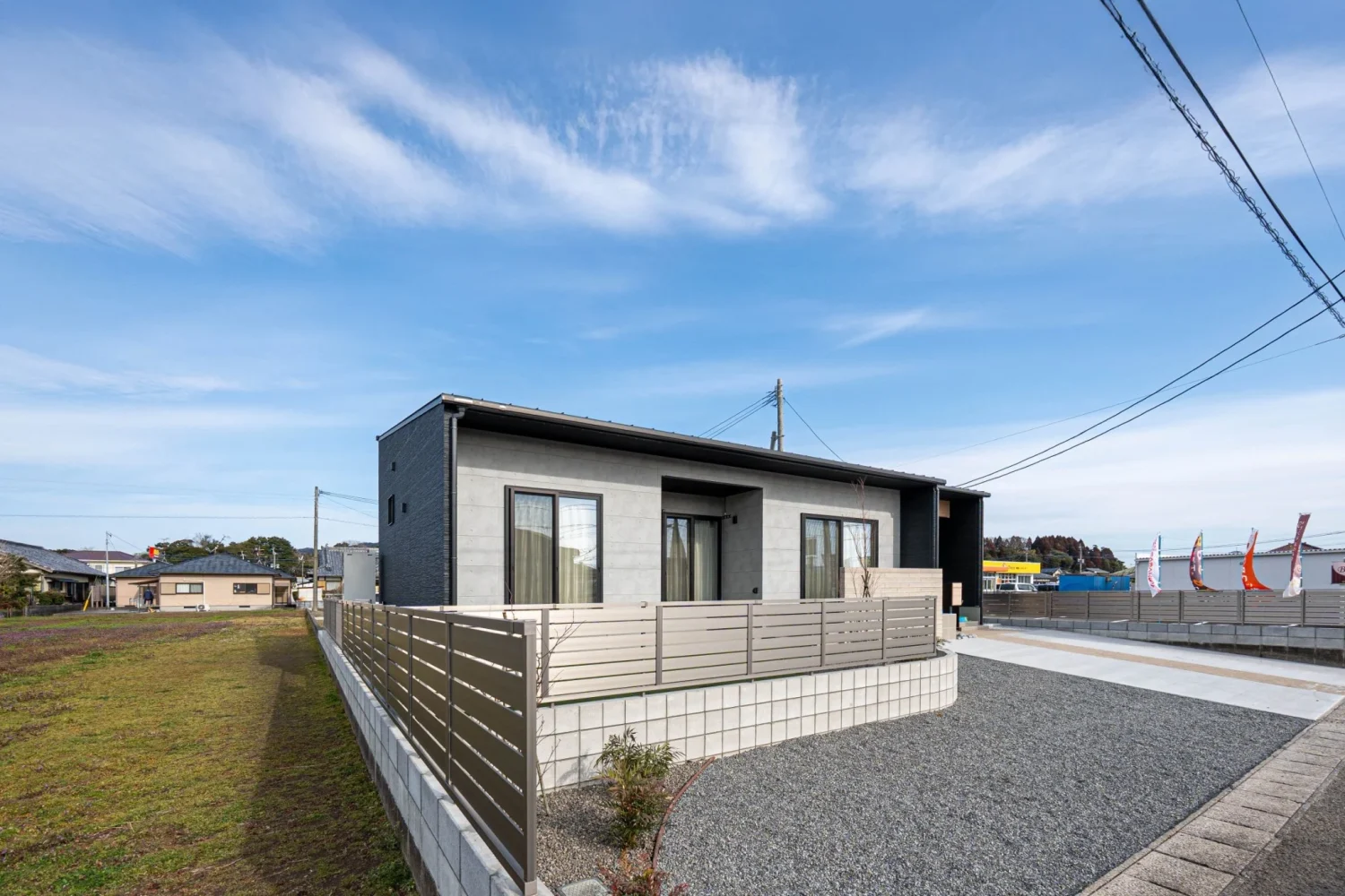 宮崎で建てる25坪3LDK平屋の外観