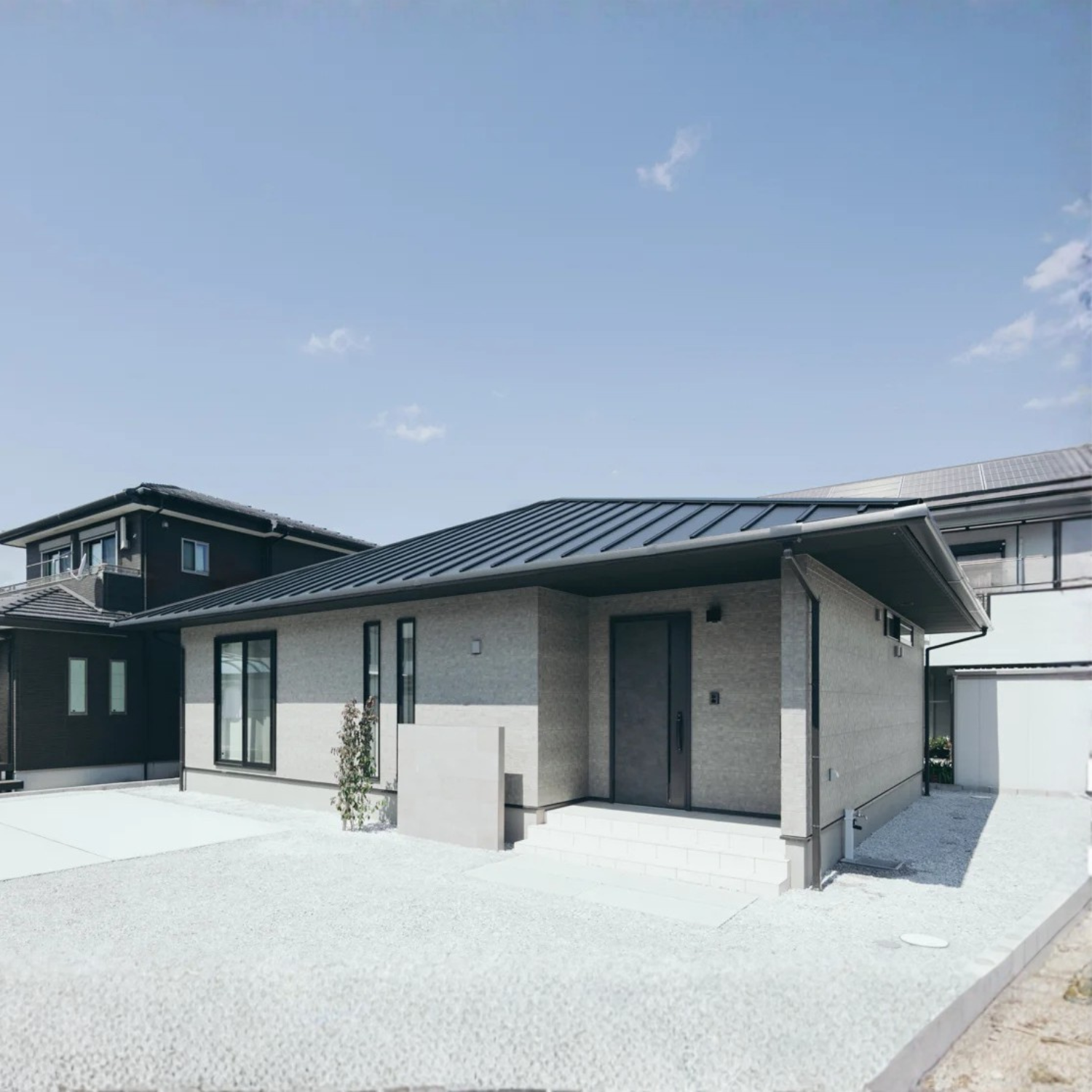 宮崎県28坪平屋の外観