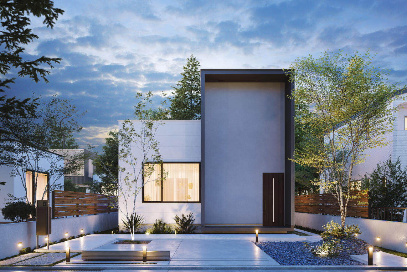 鹿児島展示場　天井高最高の家 PlusMe 天井高2.8m