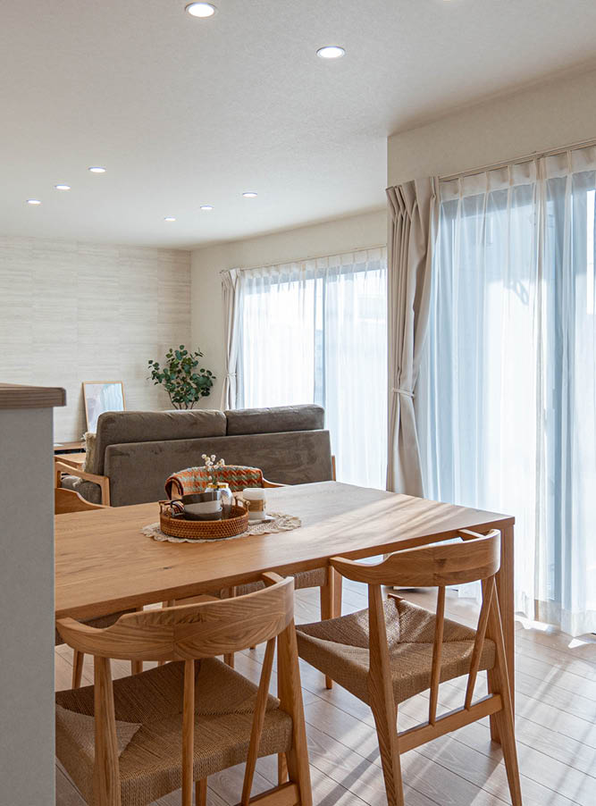 暮らしやすさを追求したコンパクト平屋