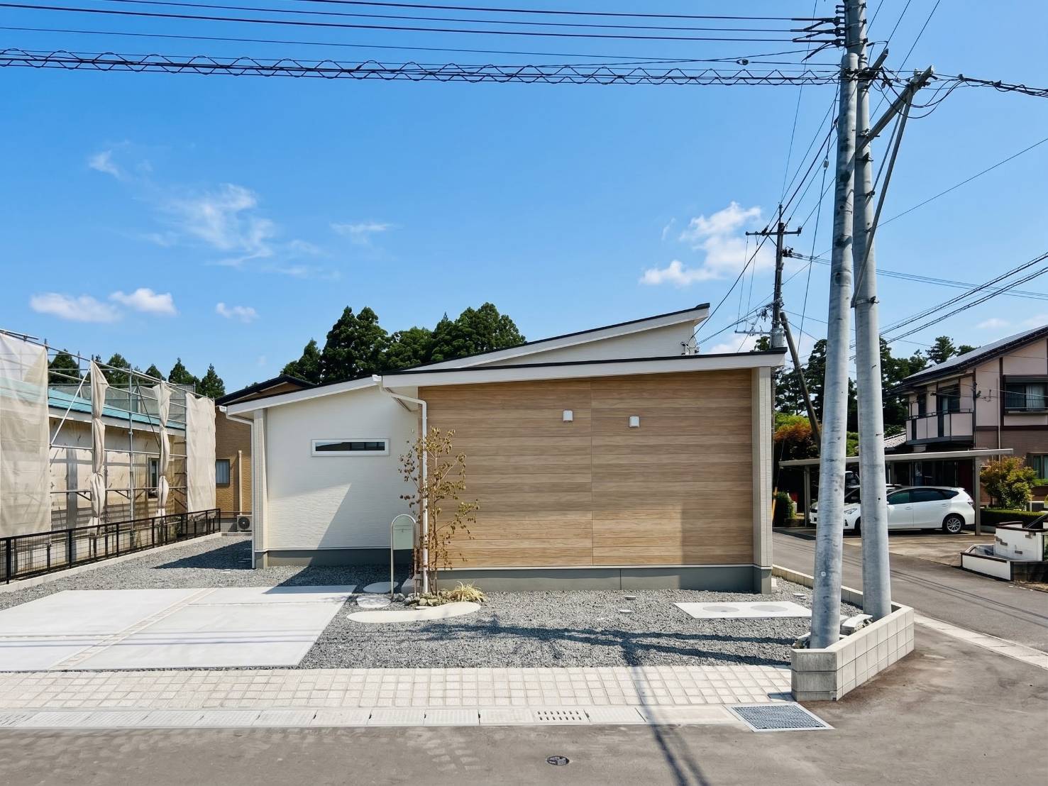 暮らしをつなぐ、2way動線 『テラス五十市A号館』