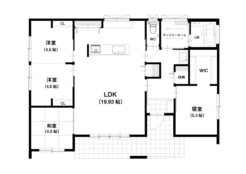 ＼和のくつろぎを添える平屋／ 『樺山U号館』